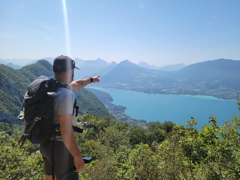 How to prepare for a Hike in a foreign country Lake Annecy