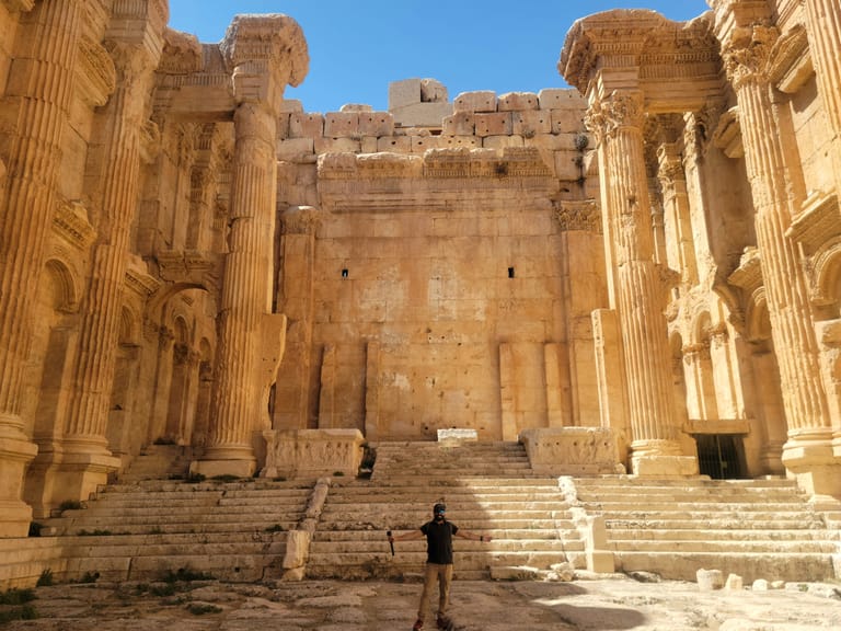 How to prepare for a Hike in a foreign country Baalbeck